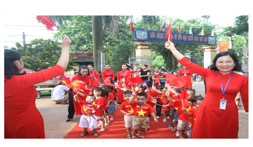 Trường Mầm non Sơn Cẩm Thái Nguyên  Tự hào là ngôi nhà thứ 2 của những chủ nhân tương lai