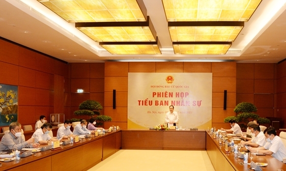 Phiên họp thứ 4 Tiểu ban Nhân sự, Hội đồng Bầu cử Quốc gia
