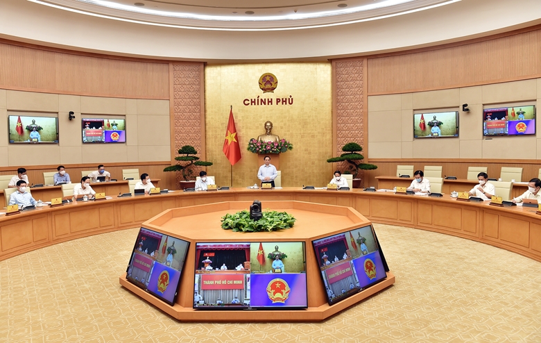 Quyết tâm kiềm chế, ngăn chặn, đẩy lùi dịch bệnh tại TP Hồ Chí Minh và các tỉnh trong thời gian sớm nhất