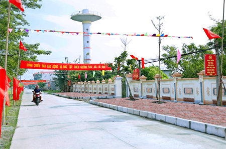 Công nhận huyện Yên Mô Ninh Bình đạt chuẩn nông thôn mới