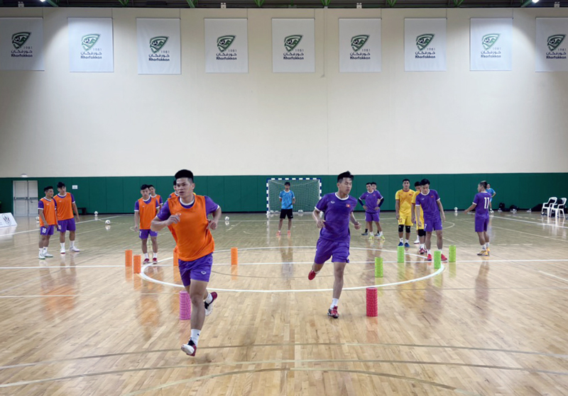 Điều chỉnh kế hoạch tập trung đội tuyển futsal Việt Nam
