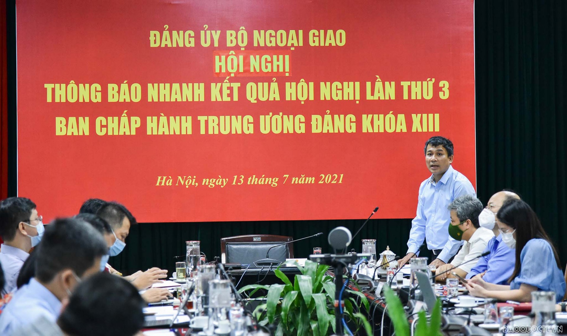 Bộ Ngoại giao thông báo nhanh kết quả Hội nghị Trung ương 3