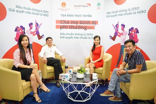 Tọa đàm trực tuyến “Cha mẹ bình dị phi thường”