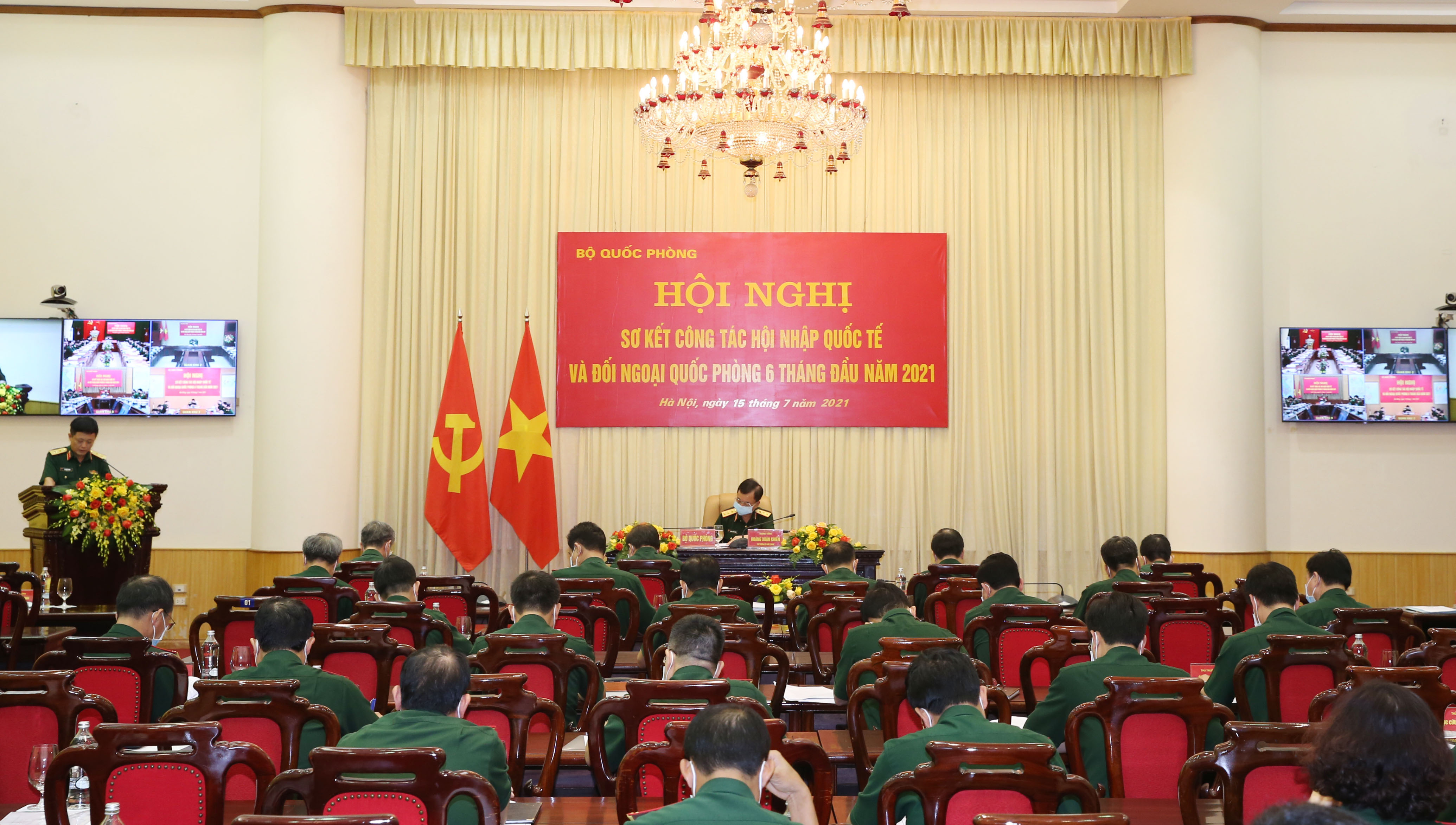Tiếp tục đẩy mạnh công tác hội nhập quốc tế và đối ngoại quốc phòng