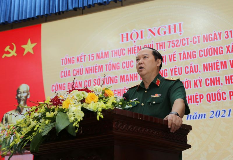 Xây dựng công đoàn cơ sở vững mạnh, đáp ứng yêu cầu, nhiệm vụ quân đội và phát triển công nghiệp Quốc phòng