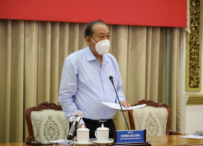 TP Hồ Chí Minh Quyết tâm đạt được mục tiêu của đợt giãn cách