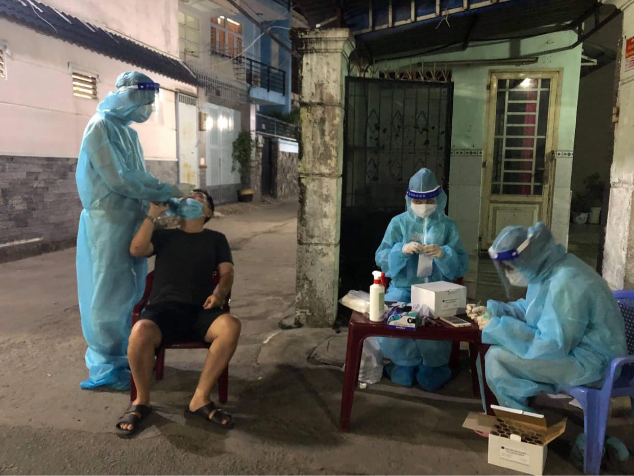 Sáng 17 7 Có 2 106 ca mắc COVID-19, riêng TP Hồ Chí Minh 1 769 ca