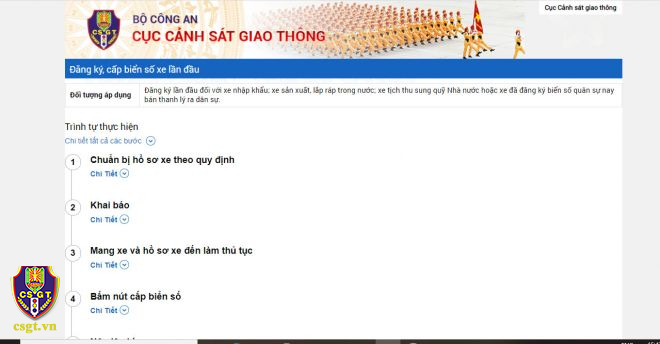 Người dân có thể làm thủ tục đăng ký, khai báo phương tiện online kể từ ngày 21 7