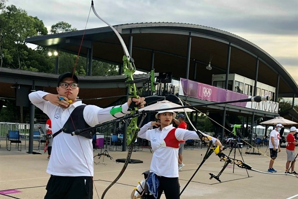 Olympic Tokyo 2021 Ánh Nguyệt, Phi Vũ lỡ cơ hội tranh đôi hỗn hợp tại môn bắn cung