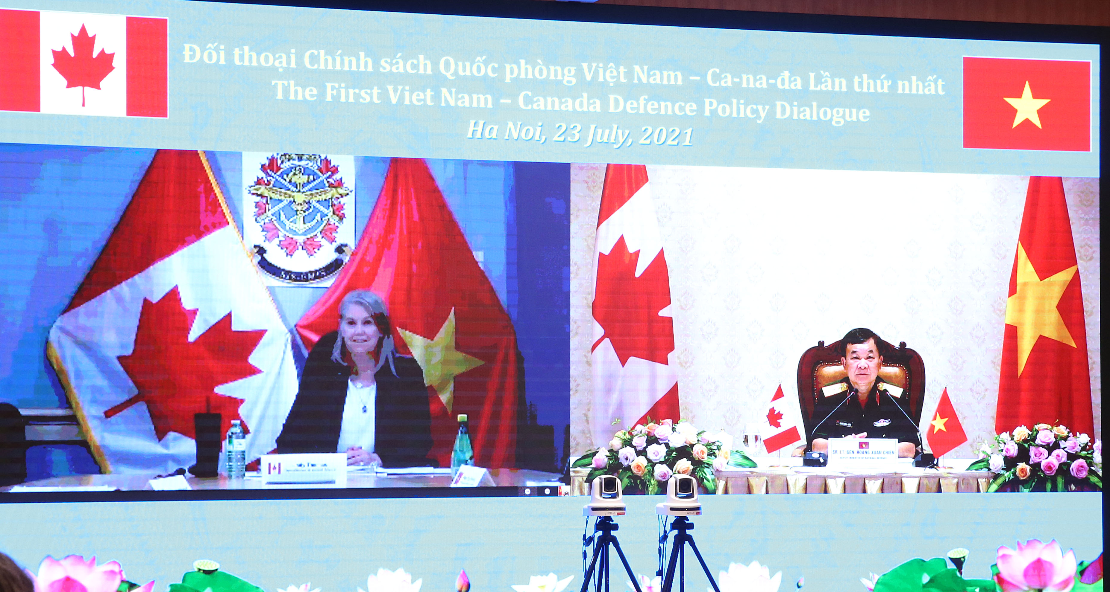 Thúc đẩy quan hệ hợp tác quốc phòng Việt Nam - Canada