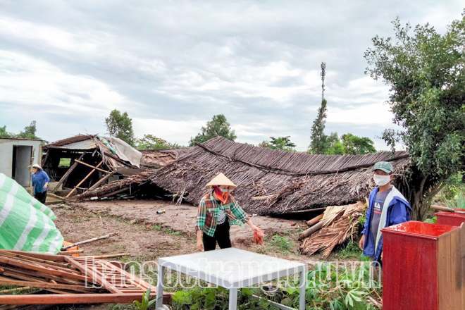 Tiếp tục khắc phục hậu quả do thiên tai gây ra