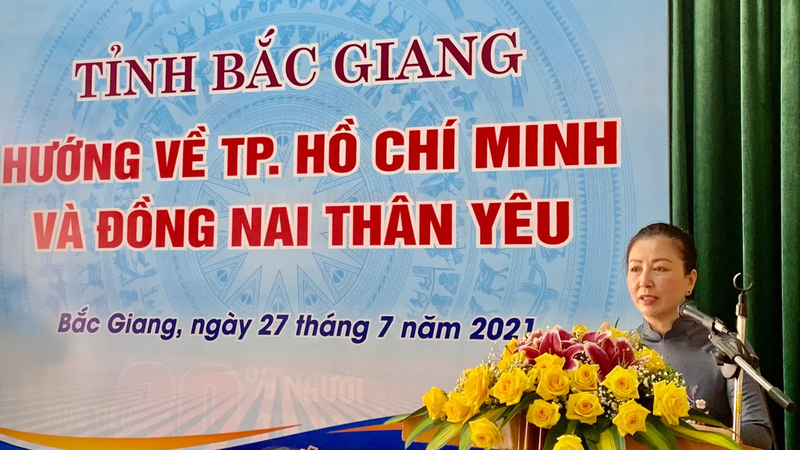 Bắc Giang Gần 200 tấn nhu yếu phẩm hỗ trợ miền Nam chống dịch