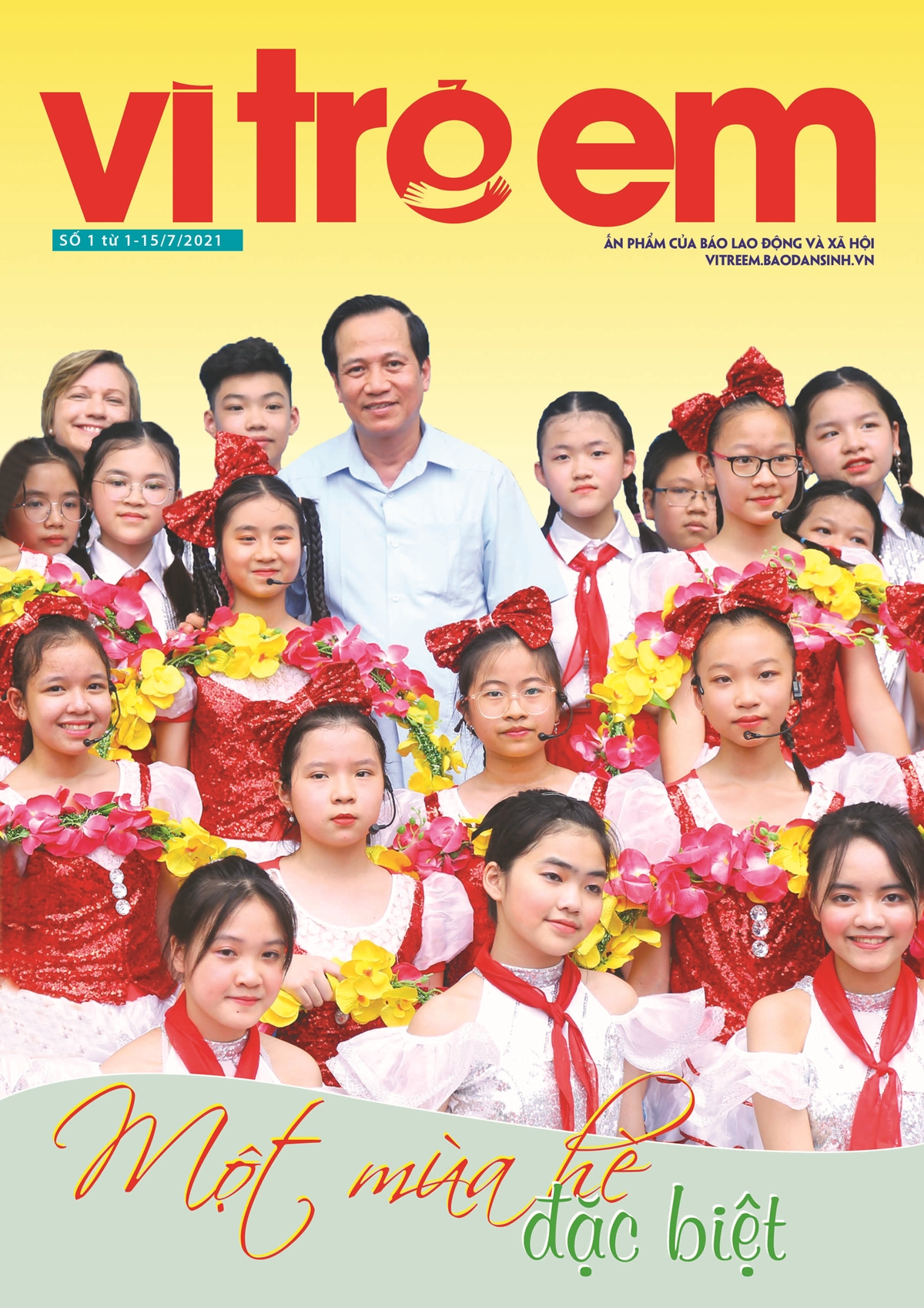 Ra mắt ấn phẩm báo chí “Vì trẻ em”