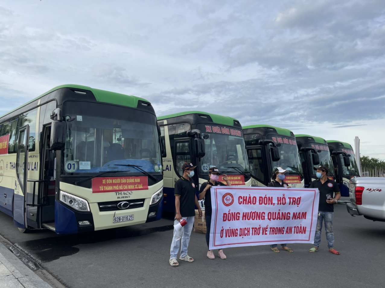 Quảng Nam huy động nhiều nguồn lực đưa đồng hương từ tâm dịch TP Hồ Chí Minh về quê