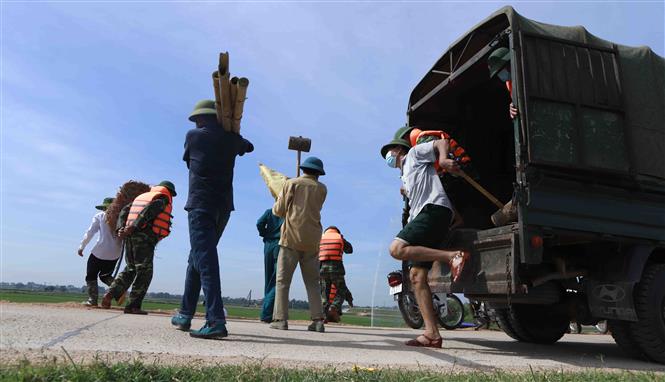Kiện toàn Đội xung kích phòng, chống thiên tai cấp xã