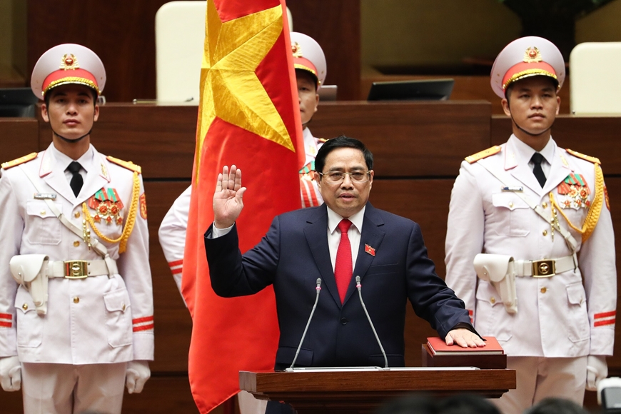 Thủ tướng Vương quốc Cam-pu-chia gửi Thư chúc mừng Thủ tướng Phạm Minh Chính