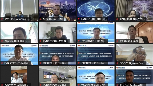 EVN khai mạc Hội thảo quốc tế Hành trình Chuyển đổi số - Bài học và kinh nghiệm