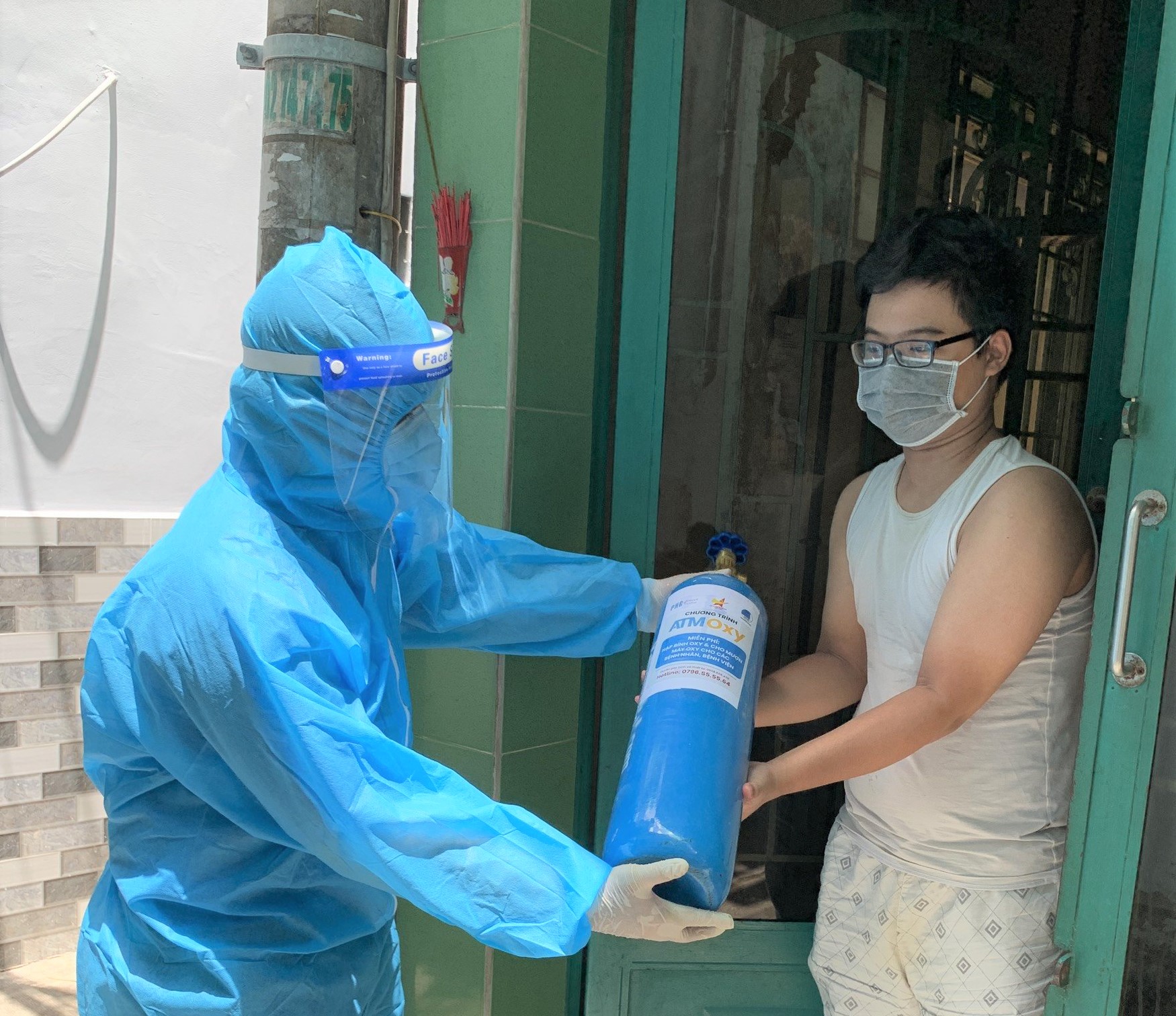 “Trao oxy – nối dài sự sống”