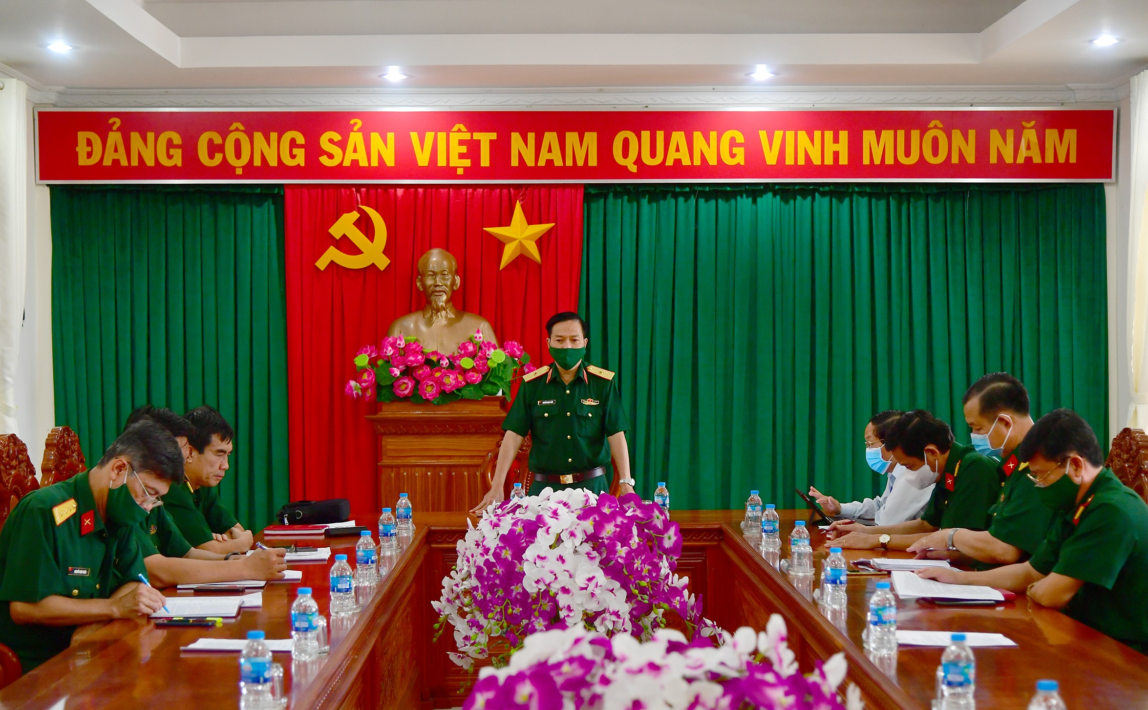 Quân khu 9 Kiểm tra công tác phòng, chống dịch COVID-19 tại các địa phương