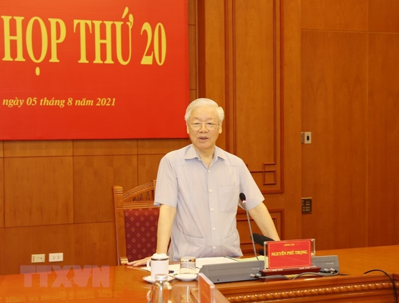 Tổng Bí thư Nguyễn Phú Trọng Chống tham nhũng mạnh hơn nữa, quyết liệt hơn nữa, hiệu quả cao hơn nữa, không ngừng, không nghỉ và chỉ có tiến lên