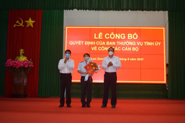 Sóc Trăng công bố Quyết định về công tác cán bộ