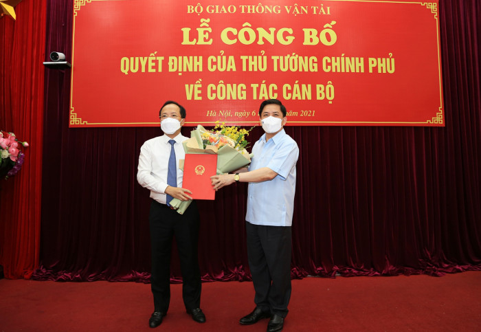 Đồng chí Nguyễn Duy Lâm giữ chức Thứ trưởng Bộ Giao thông Vận tải