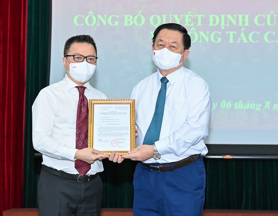Đồng chí Lê Quốc Minh giữ chức Phó Trưởng Ban Tuyên giáo Trung ương