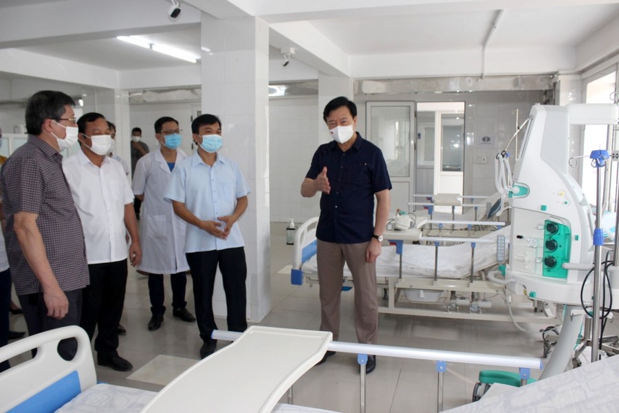 Hải Dương Chủ động các phương án trong tình huống có hàng nghìn bệnh nhân COVID-19 và nhiều ca bệnh nặng