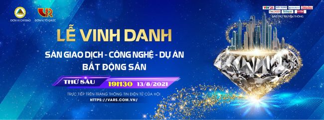 Sắp diễn ra lễ vinh danh Sàn giao dịch - Công nghệ - Dự án bất động sản 2021