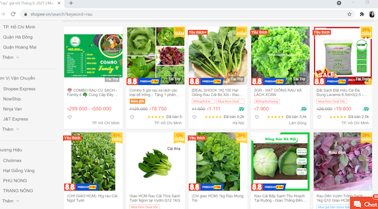 Hà Nội Người dân chuyển qua hình thức mua sắm thực phẩm online
