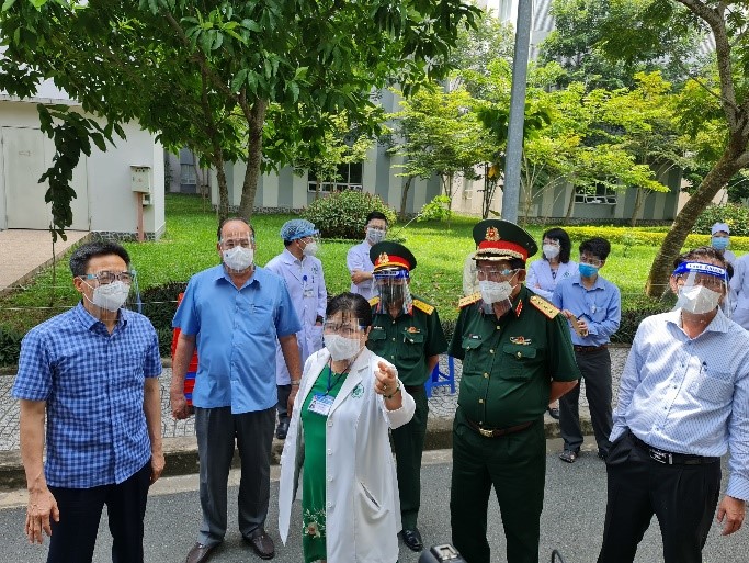 Phó Thủ tướng Vũ Đức Đam khảo sát phòng, chống COVID-19 tại An Giang