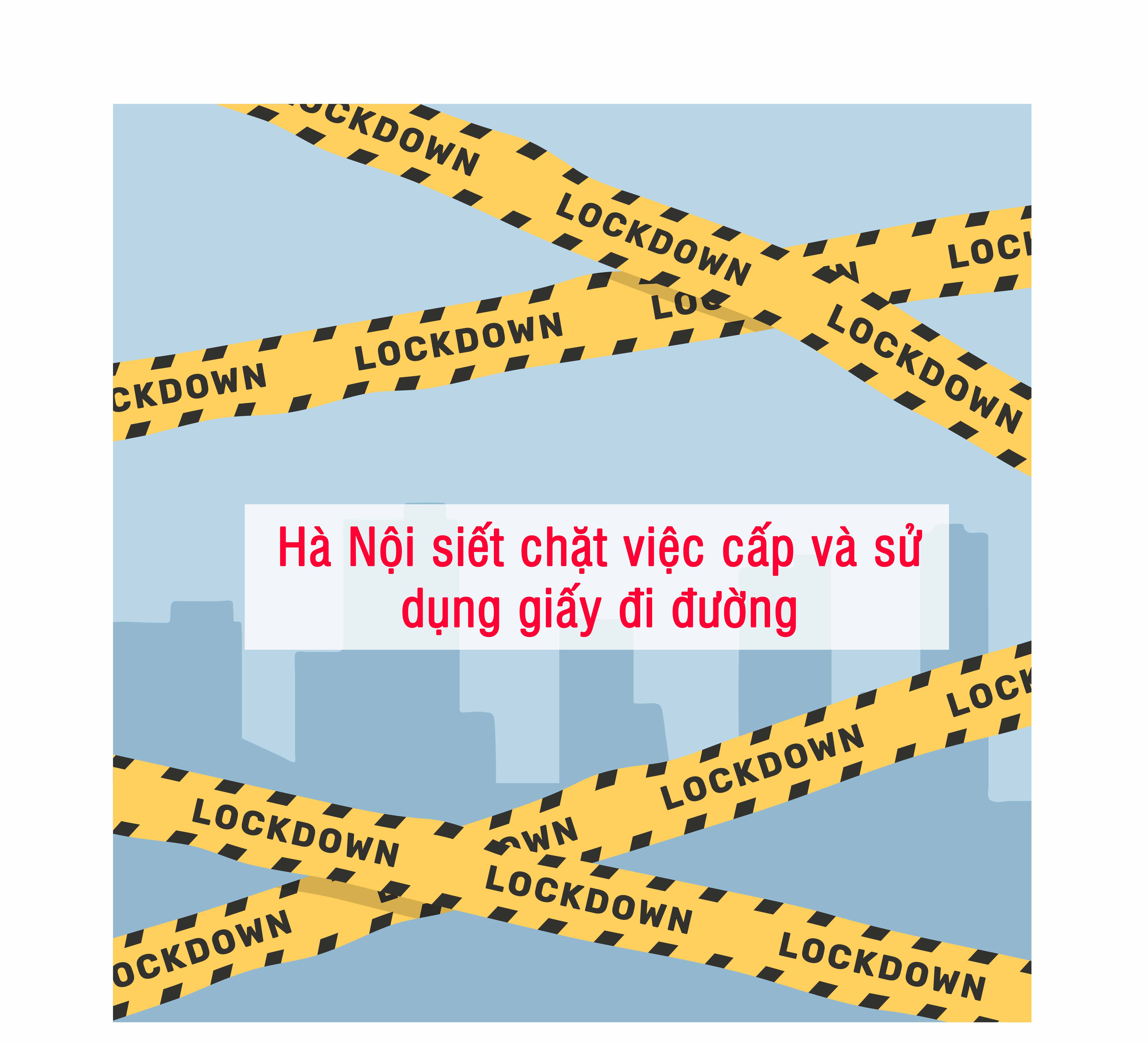 [Infographic] Hà Nội siết chặt việc cấp và sử dụng giấy đi đường