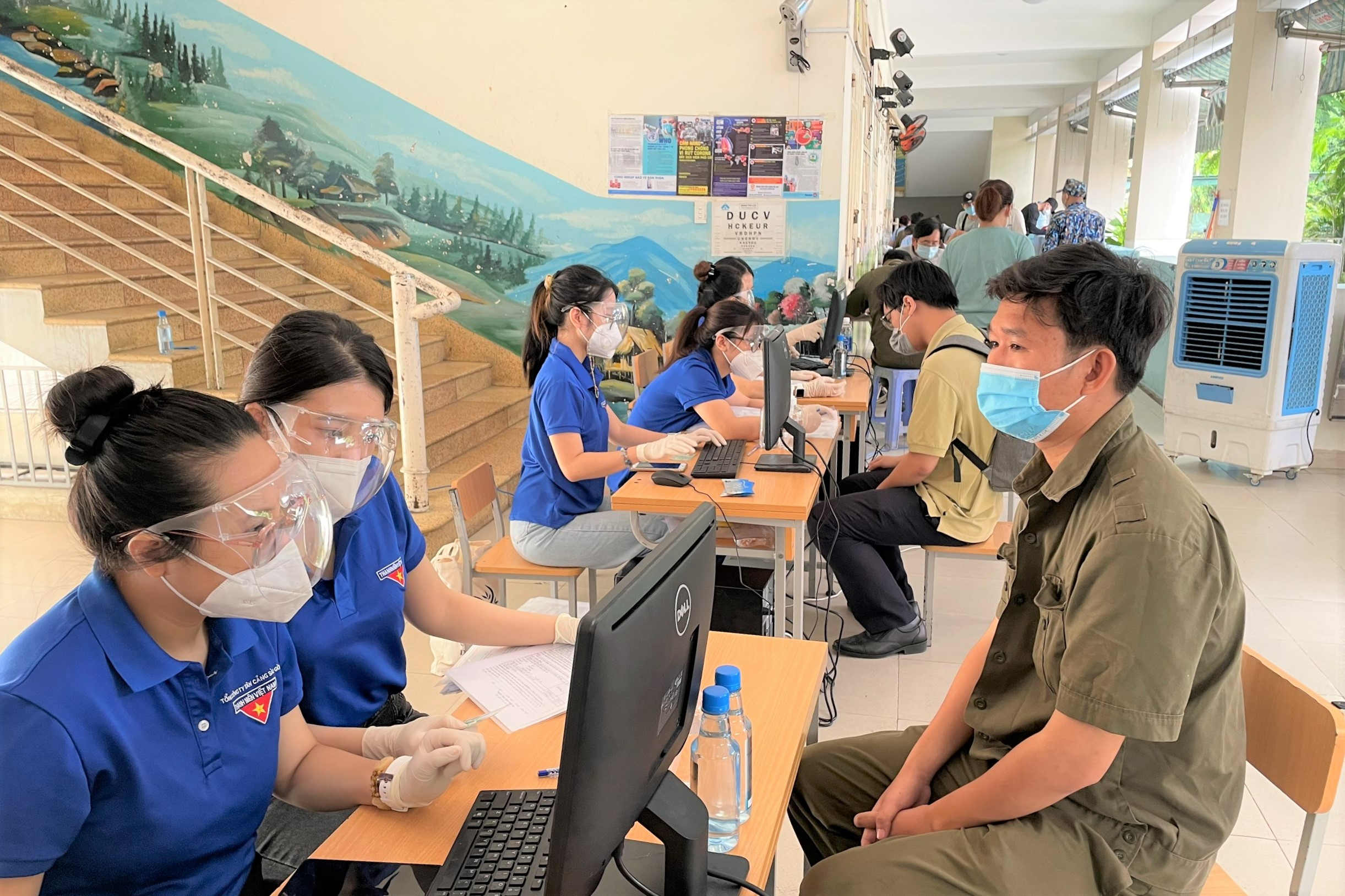 Tuổi trẻ Tân cảng Sài Gòn tích cực tham gia phòng, chống dịch
