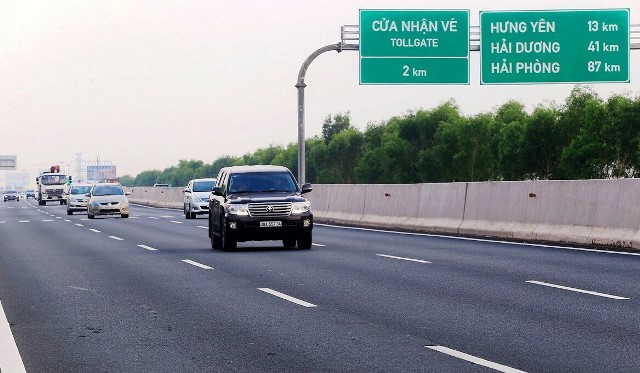 Lập chốt kiểm dịch trên cao tốc Hà Nội - Hải Phòng