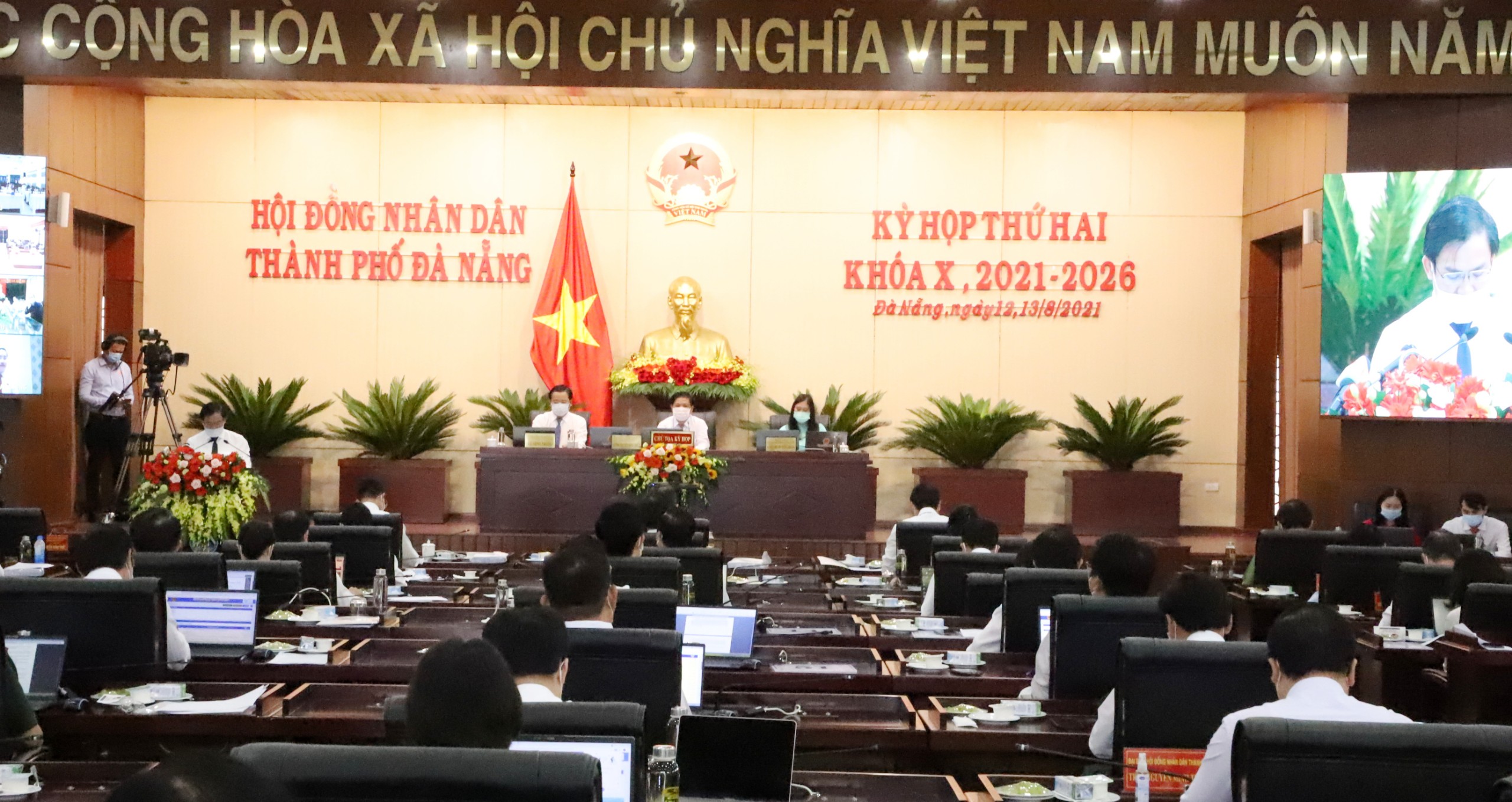 Đà Nẵng họp HĐND trực tuyến với đại biểu đang ở trong khu vực cách ly