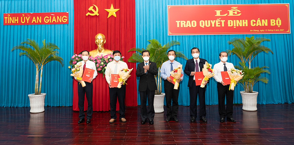 An Giang trao Quyết định bổ nhiệm cán bộ