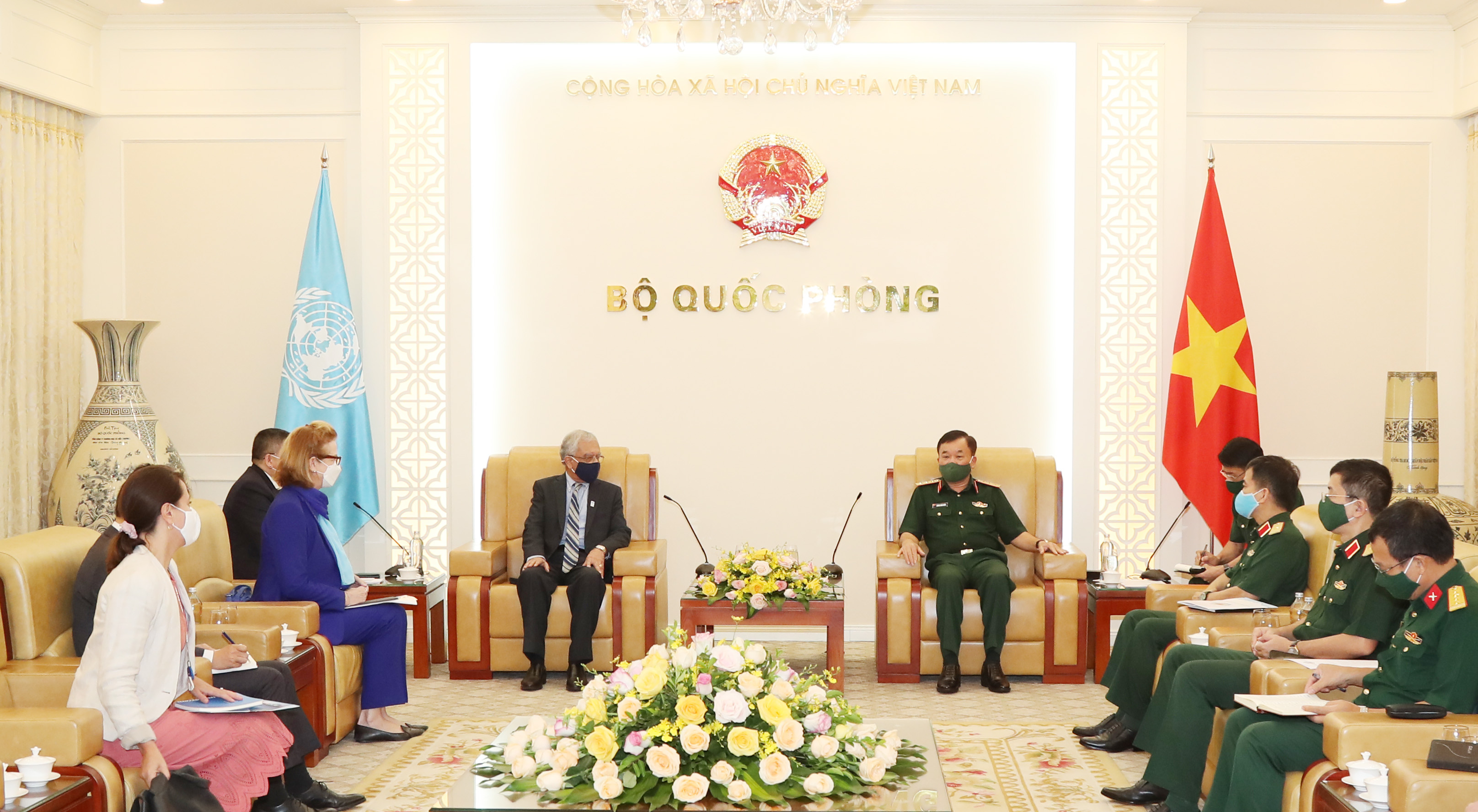 Thúc đẩy hợp tác Bộ Quốc phòng với các cơ quan Liên hợp quốc