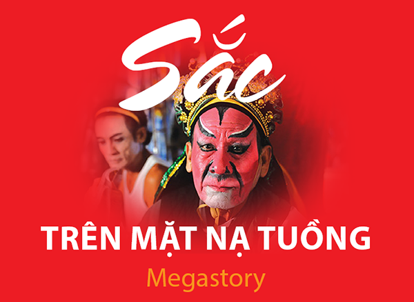 Sắc trên mặt nạ tuồng