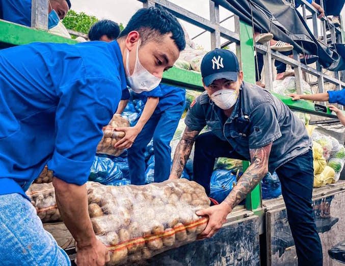 Tuổi trẻ Lào Cai tặng tuổi trẻ và nhân dân Thủ đô hơn 15 tấn nhu yếu phẩm