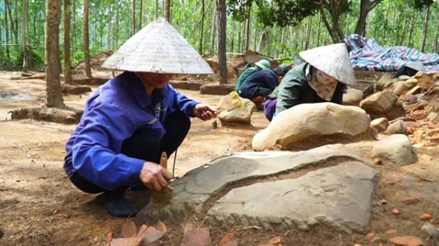 Phát hiện nhiều di vật khảo cổ tại di tích chùa Trại Cấp
