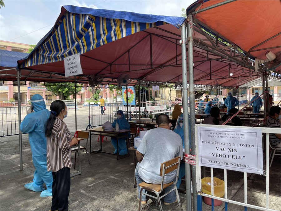 TP Hồ Chí Minh triển khai tiêm vắc xin Vero Cell