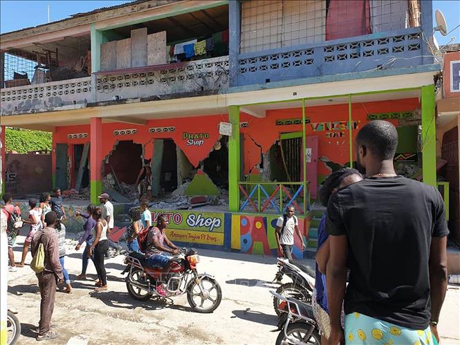 Động đất ở Haiti Số người thiệt mạng tăng lên 304 người
