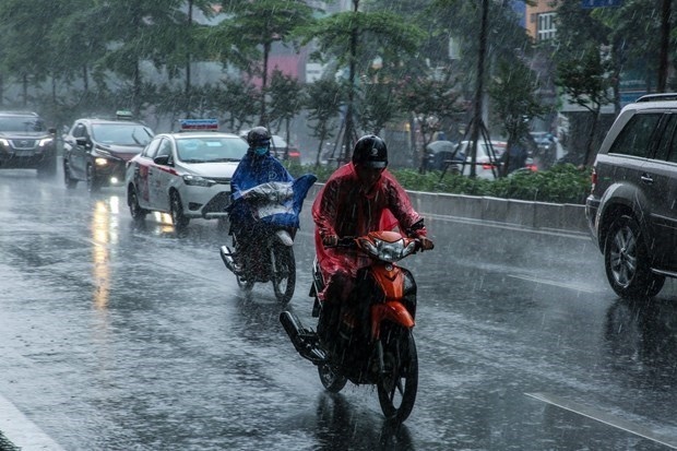 Khu vực đồng bằng Bắc Bộ và Thanh Hóa có nơi mưa to và dông
