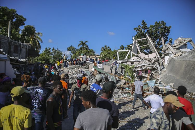EU hỗ trợ 3 triệu euro cho Haiti khắc phục hậu quả động đất