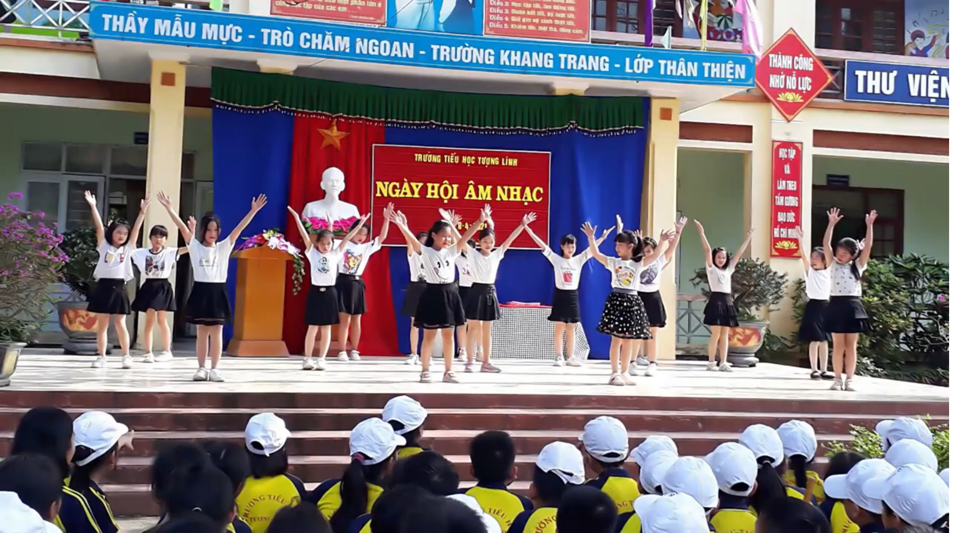 Trường Tiểu học Tượng Lĩnh Tích cực đổi mới sáng tạo trong dạy và học