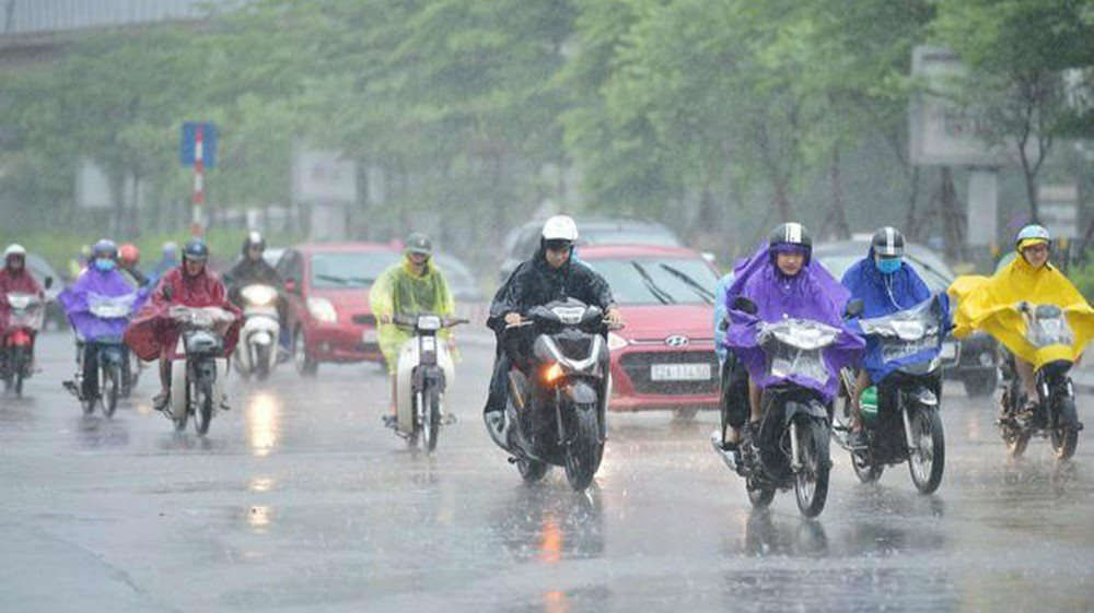 Từ đêm 18 8 đến sáng 20 8, Bắc Bộ và Thanh Hóa có mưa dông