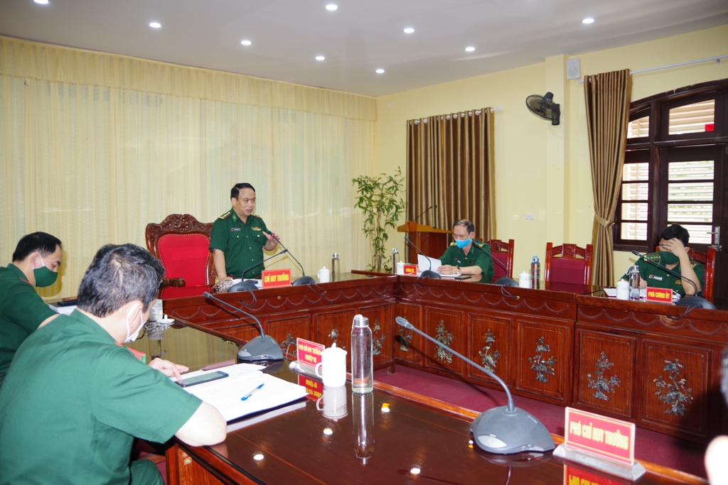 BĐBP Nghệ An triển khai các biện pháp cấp bách phòng, chống dịch COVID -19