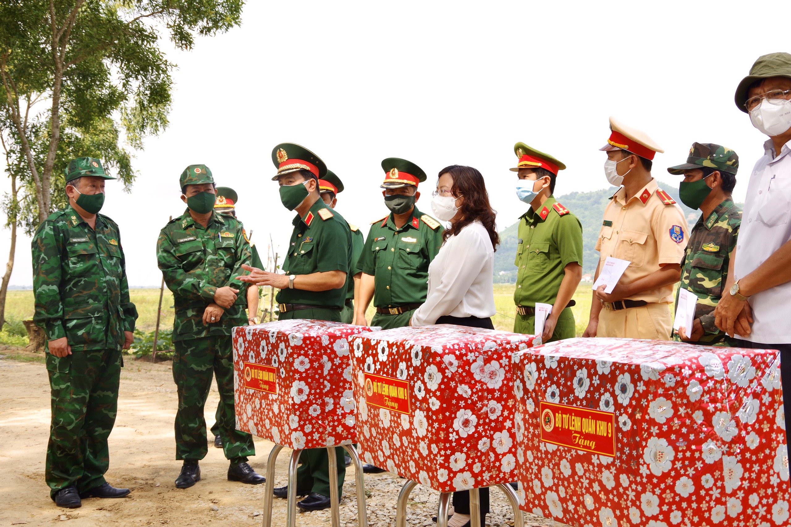 Bộ Tư lệnh Quân khu 9 kiểm tra công tác phòng, chống dịch COVID-19 tại An Giang
