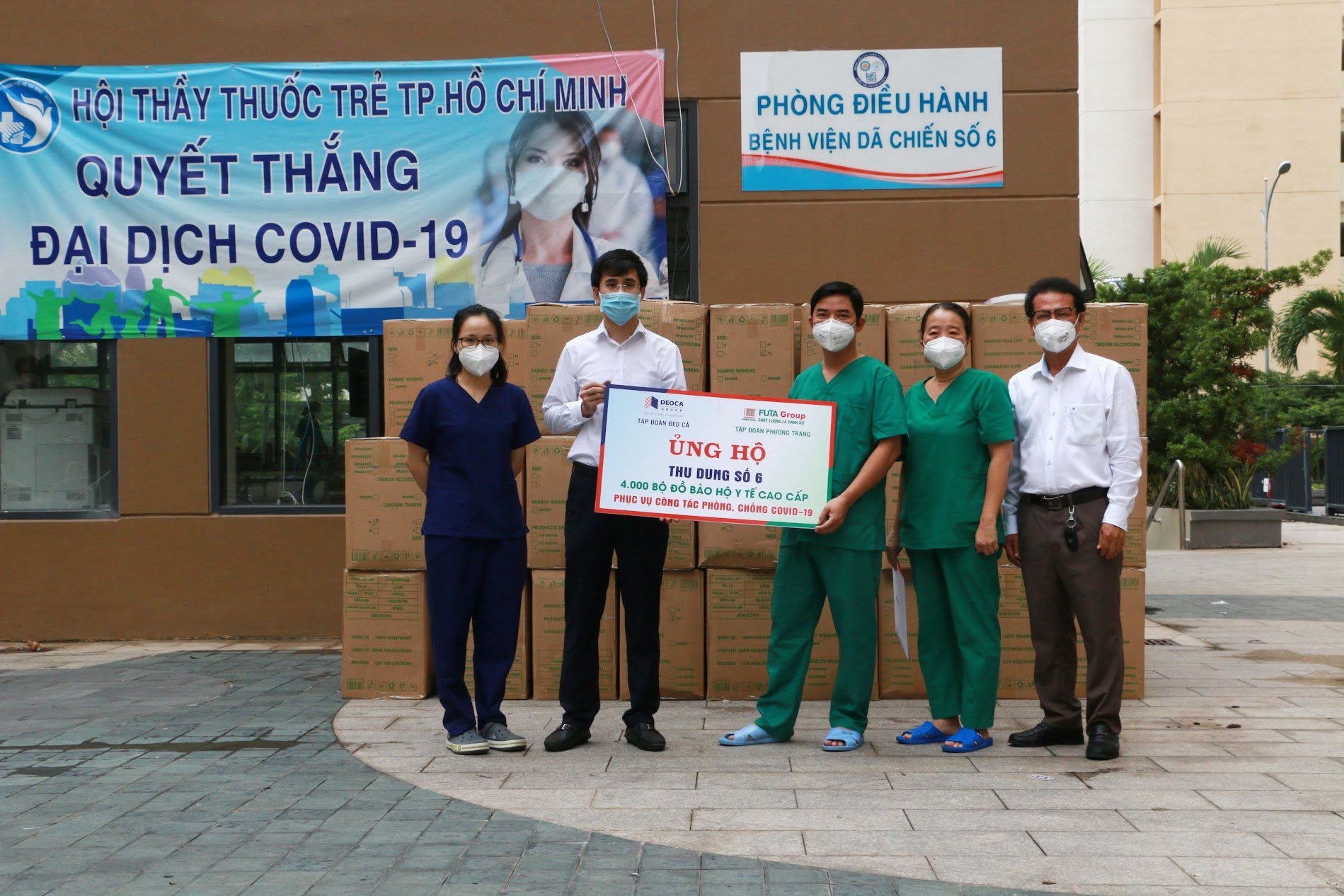 Đèo Cả đồng hành cùng các địa phương phòng chống dịch COVID-19