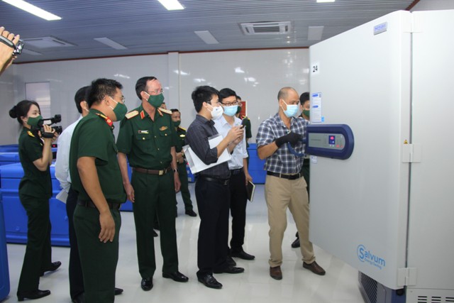 Quân khu 5 sẵn sàng vận hành kho bảo quản Vaccine ngừa COVID-19